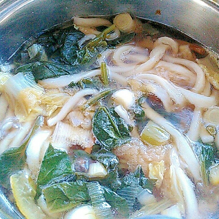 ほうれん草とネギのおうどん レシピ 作り方 By あけぼのマジック 楽天レシピ ほうれん草とネギのおうどん レシピ 作り方 By あけぼのマジック 楽天レシピ